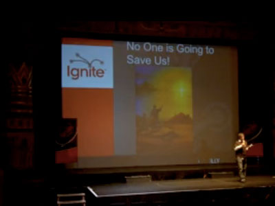Tac Anderson at Ignite Boise